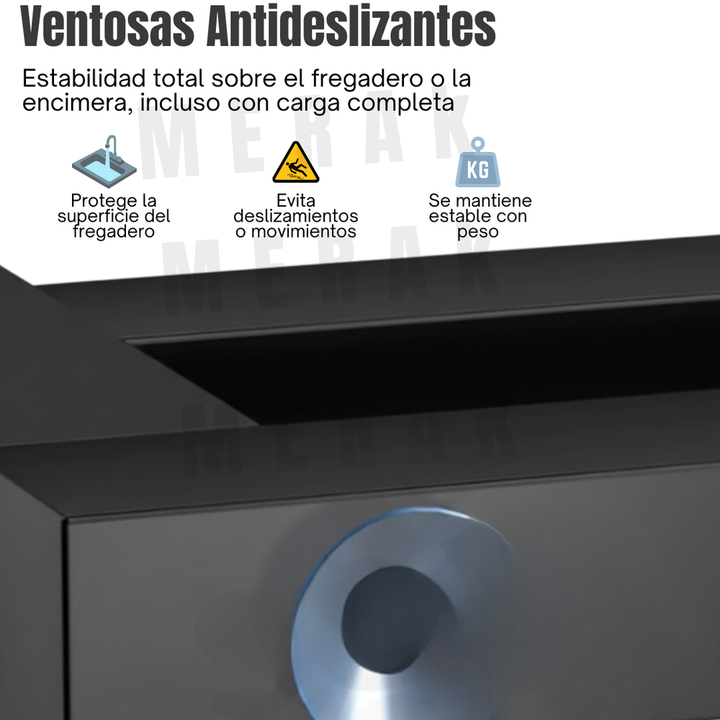 Escurridor de Platos sobre Lavaplatos dos niveles + Accesorios🧼 6