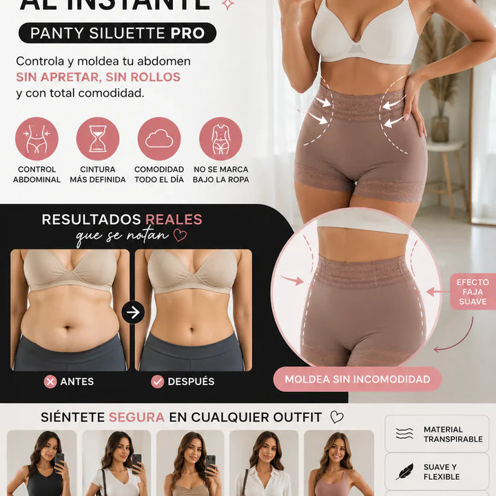 PACK 4X  PANTY SILUETTE PRO™ ✨🔥MOLDEA TU FIGURA CON ELEGANCIA