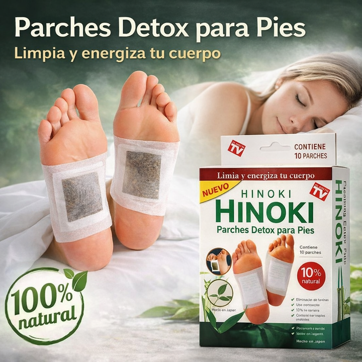 Parche Detox Noche Natural ¡Compra 10 por el precio de 1!