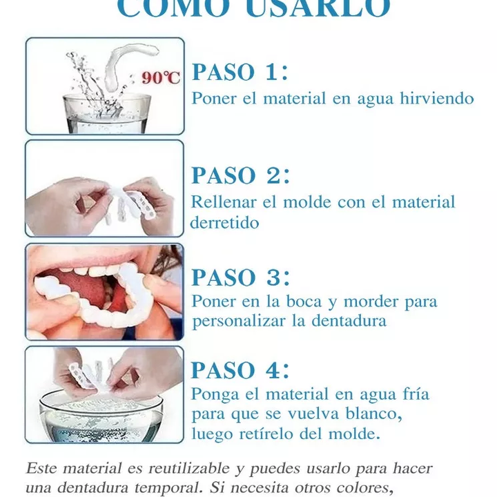 Carillas Dentales Removibles | Inferior y Superior 7